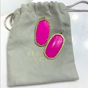 Kendra Scott Elle pink earrings